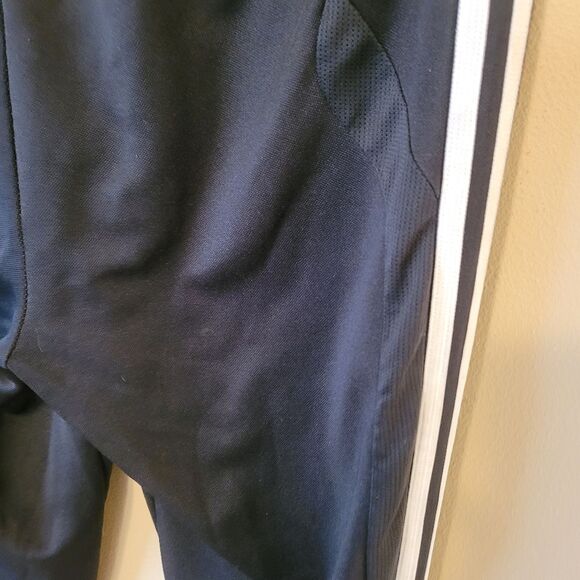 Adidas originals track pant black white vintage trefoil vtg casual 3 stripe lady - Picture 12 of 16